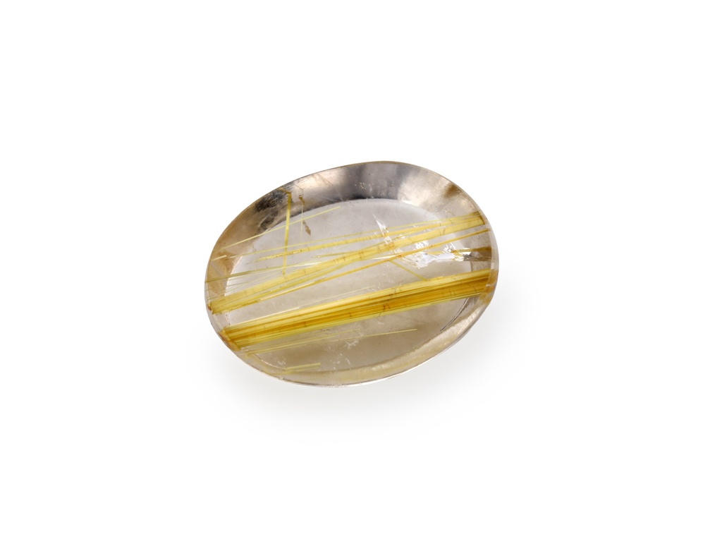 [QZVT1008X4] Rutilated Quartz 10.2x8mm Oval