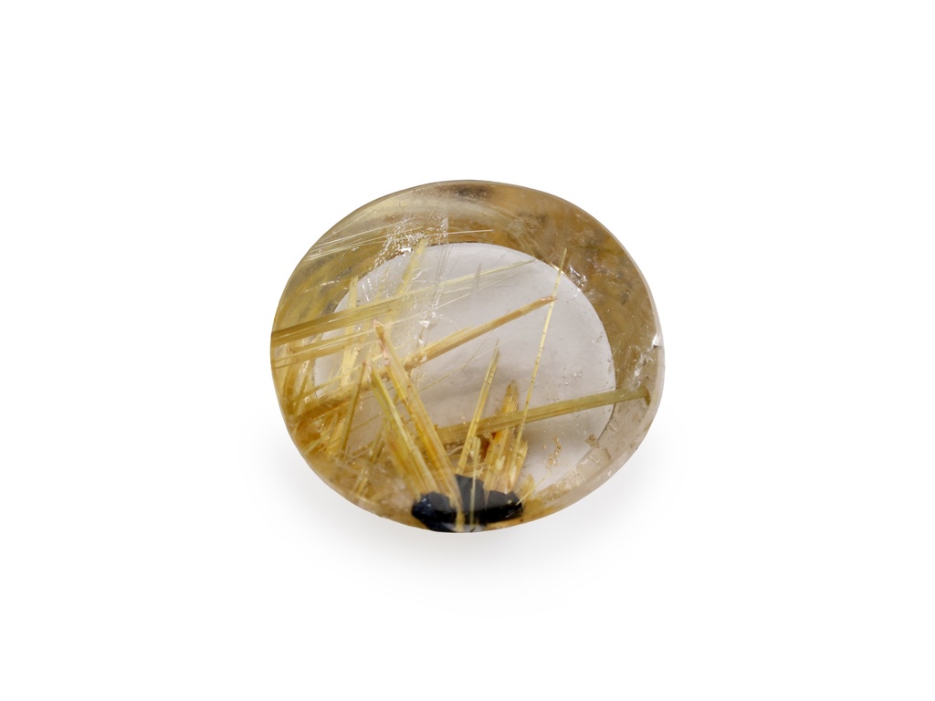 [QZRT1100X1] Rutilated Quartz 11.5mm Round
