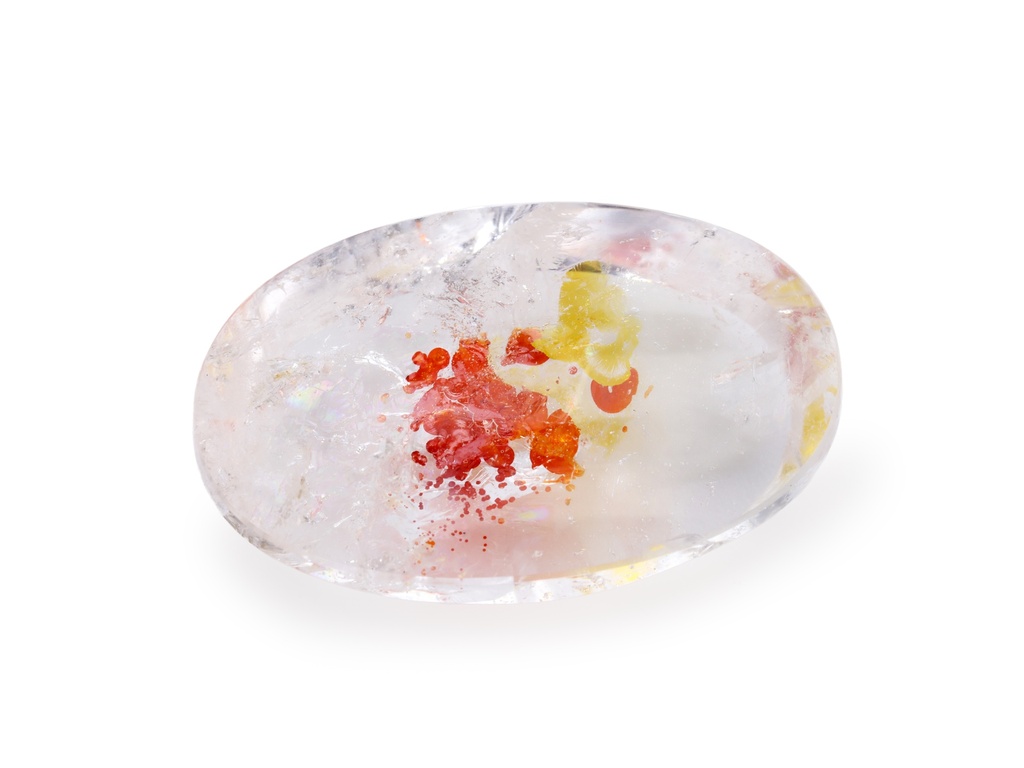 [QZVT2216X2] Hematoid Quartz 22.3x14.7mm Oval