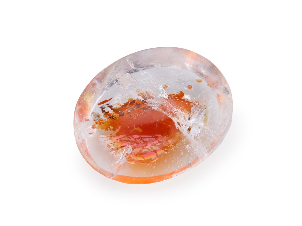 [QZVT1814X1] Hematoid Quartz 17.7x14.9mm Oval