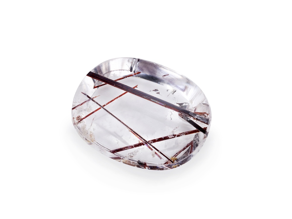 [QZAT1814X1] Rutilated Quartz 18.6x15mm Cushion