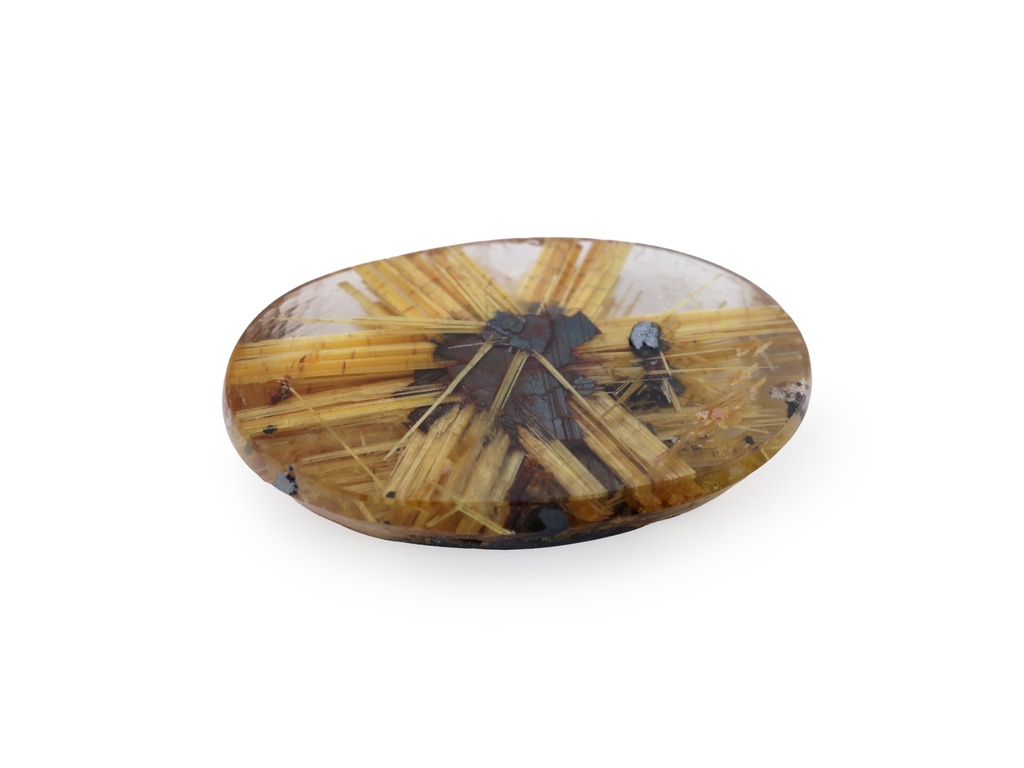 [QZVT1510X3] Rutilated Quartz 15.5x9.9mm Oval