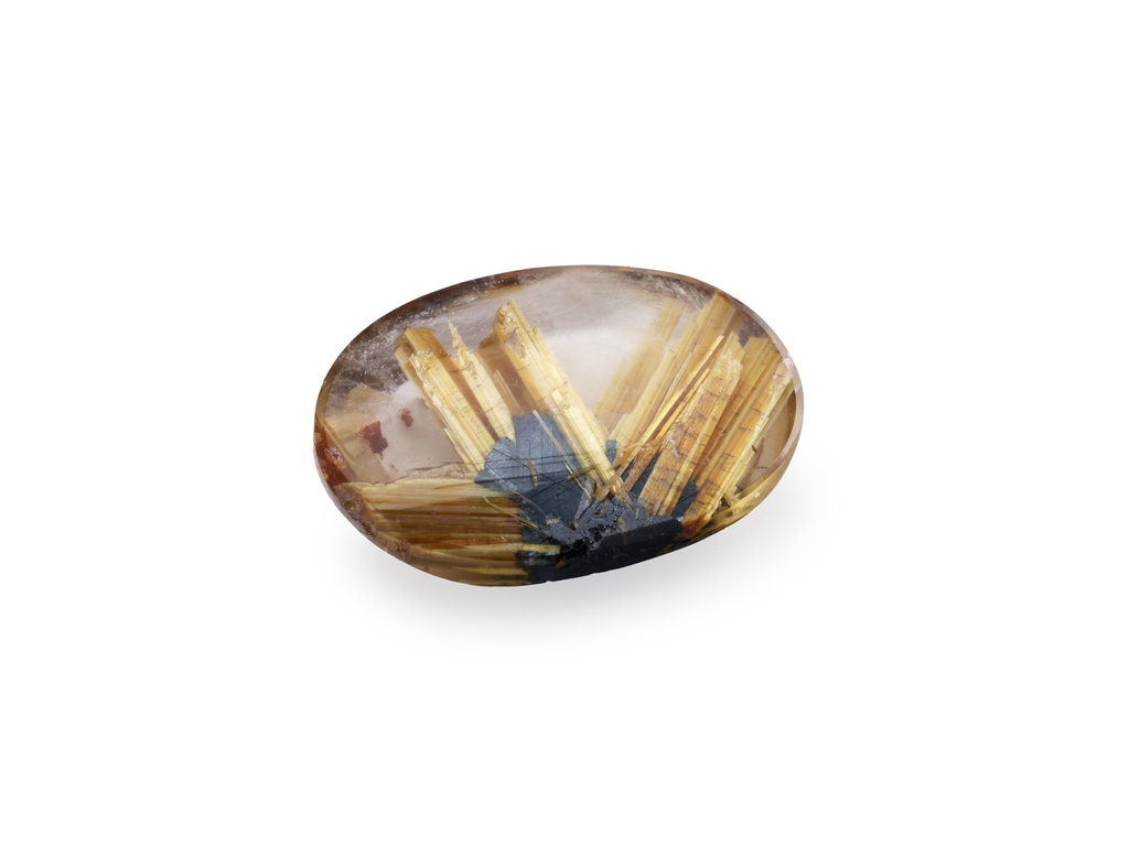 [QZVT1306X4] Rutilated Quartz 12.7x8.5mm Oval