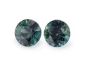 Parti Sapphire 5.5x5.4mm Round
