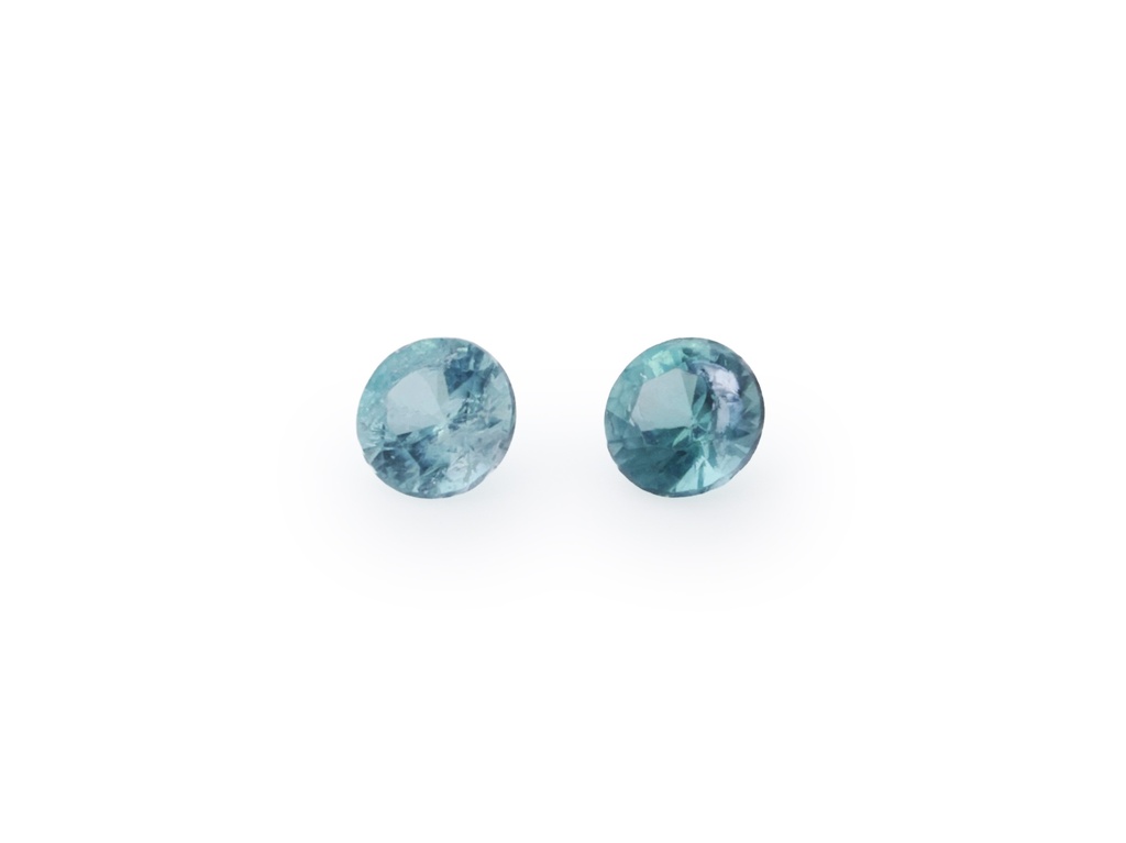 [UBRB0175P1] Blue Green Tourmaline 1.70mm Round