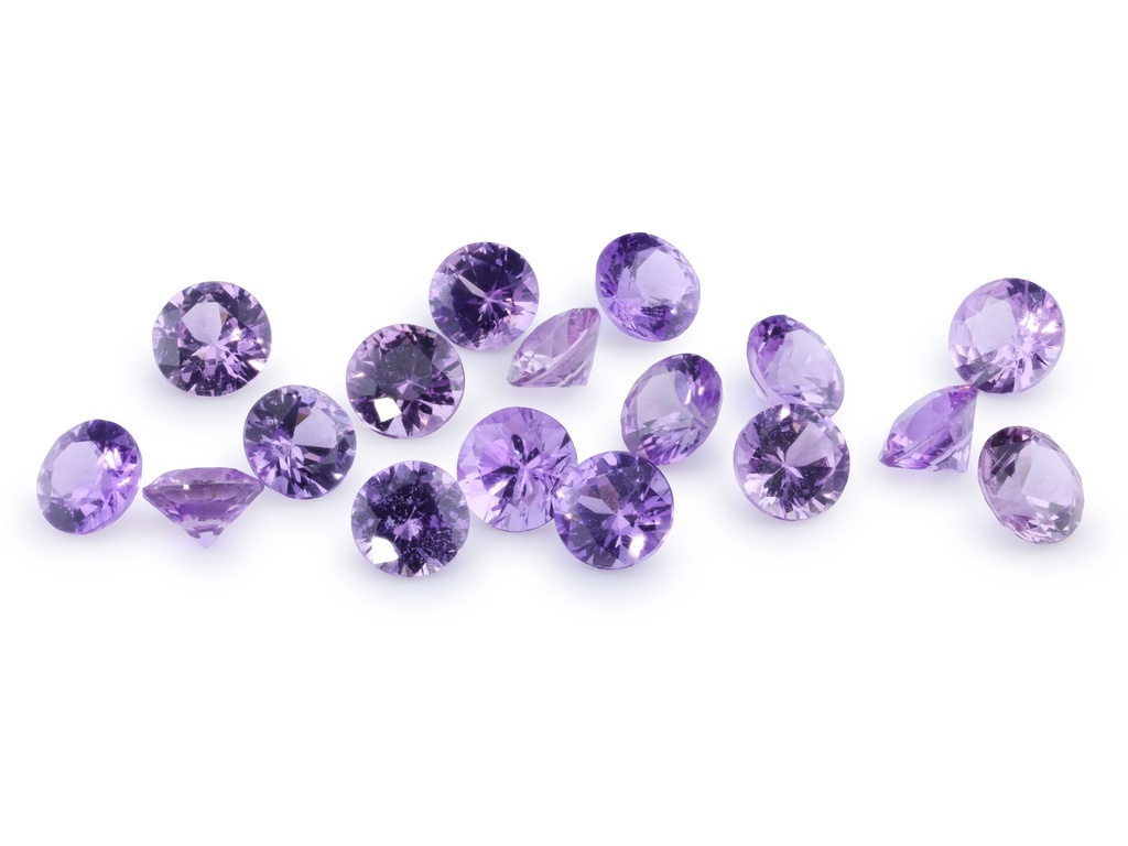 [SURB0300M] Purple Sapphire 3.00mm Round Diam Cut Mid