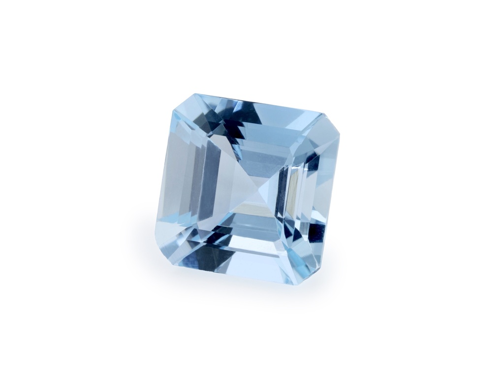 [BAOS0800X2] Aquamarine 8.05x8.02mm Square Emerald Cut