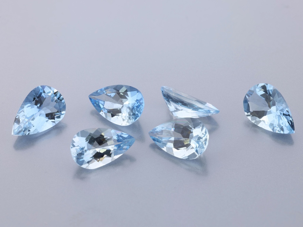 [BAPB0805] Aquamarine 8x5mm Pear Shape