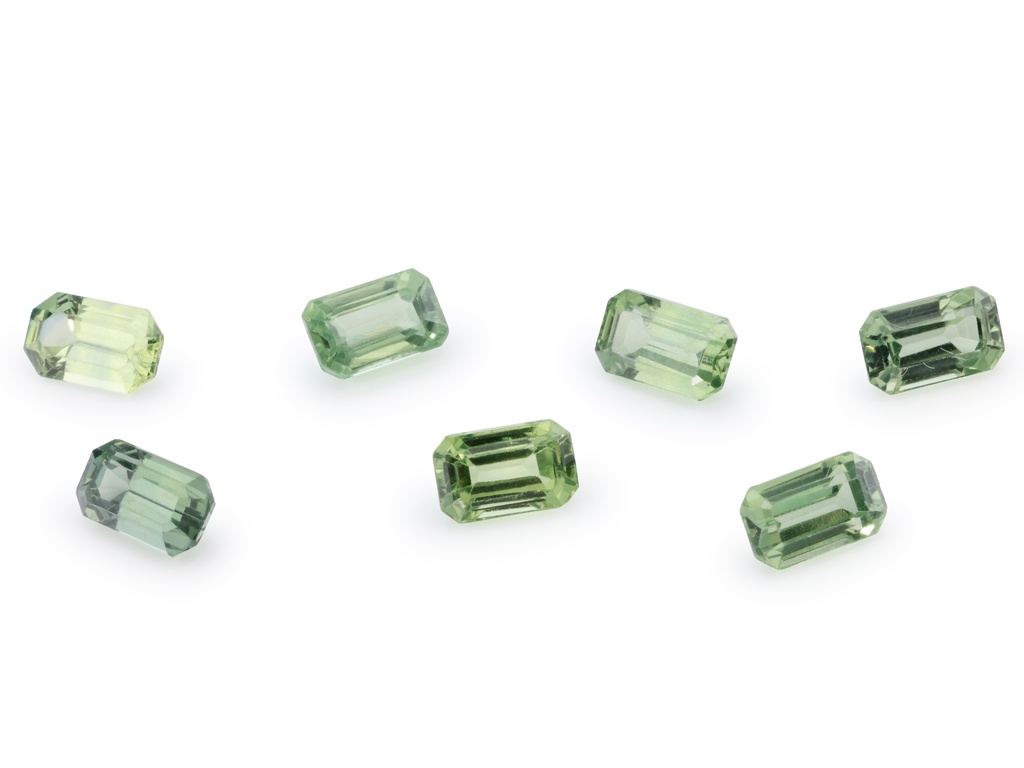 [SGOS0503] Green Sapphire 5x3mm Emerald Cut