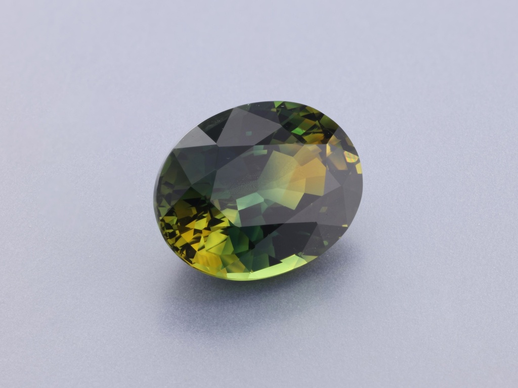 [SPVB0907P1] Parti Sapphire 9x7mm Oval