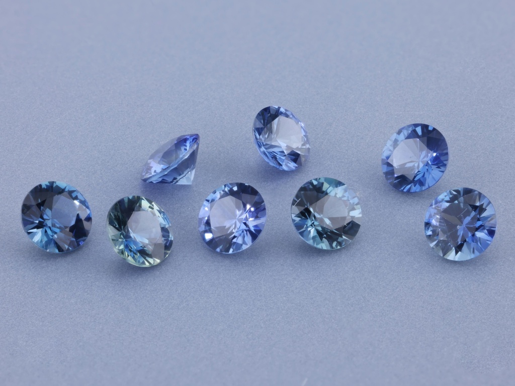 [SCRB0325P1] Ceylon Sapphire 3.25mm Round Blue Parcel