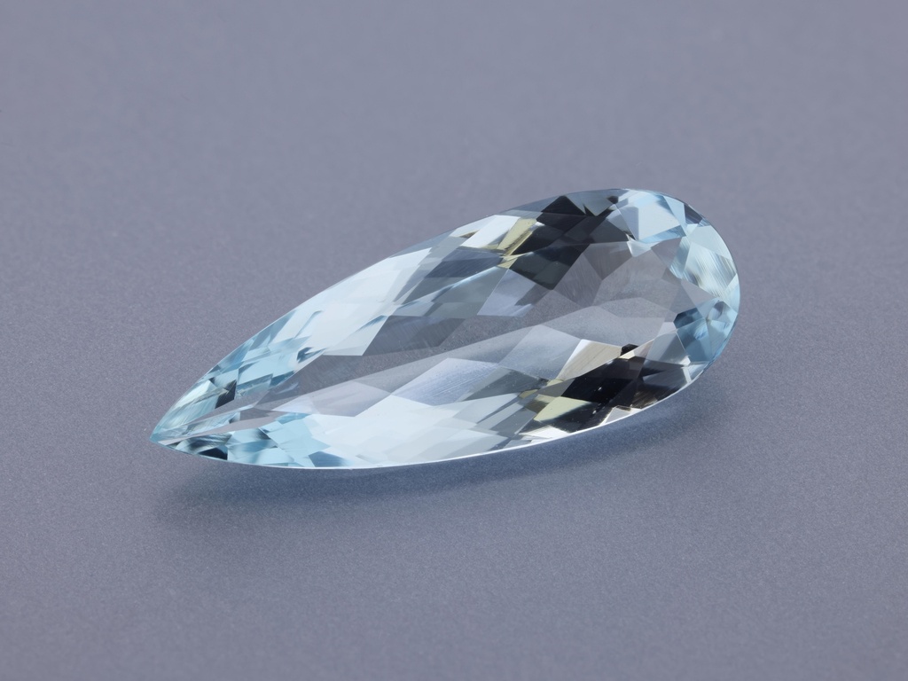 [BAMB1606X1] Aquamarine 16x6mm Pear Shape