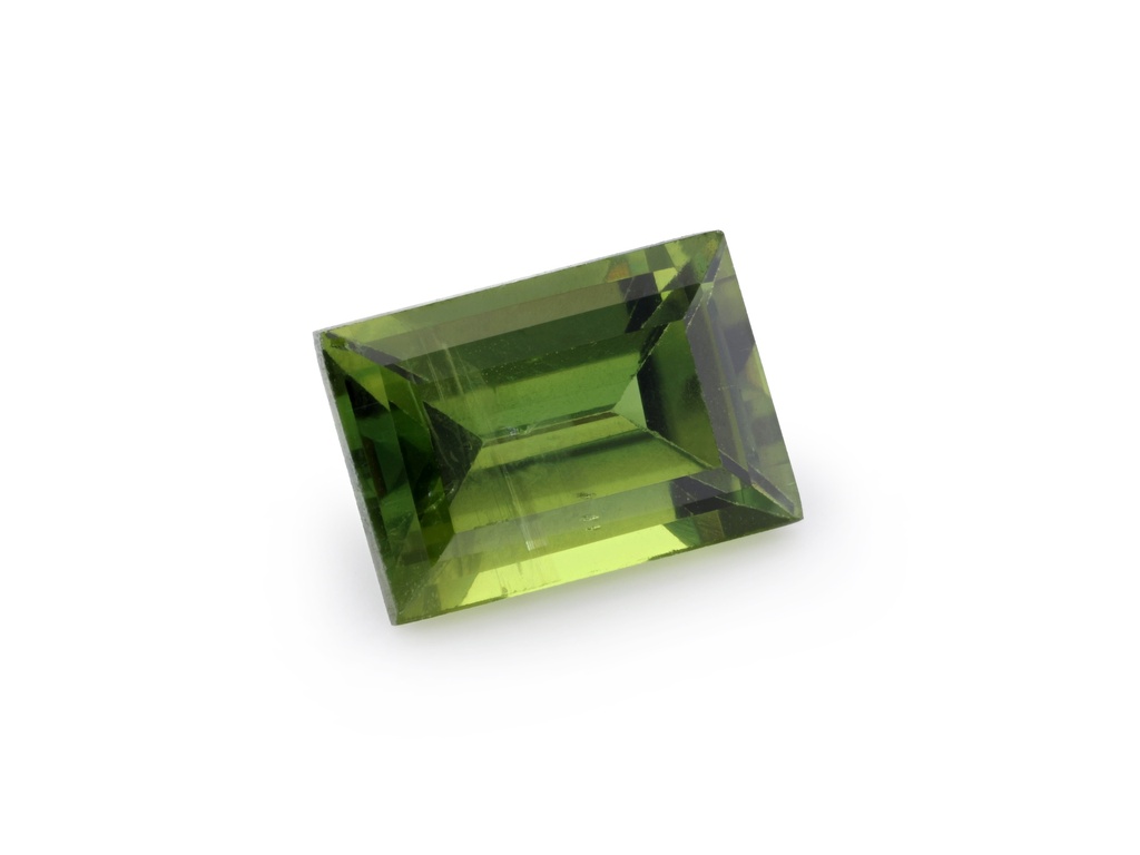 [SGBS0705X1] Green Sapphire 7.28x5.15mm Baguette