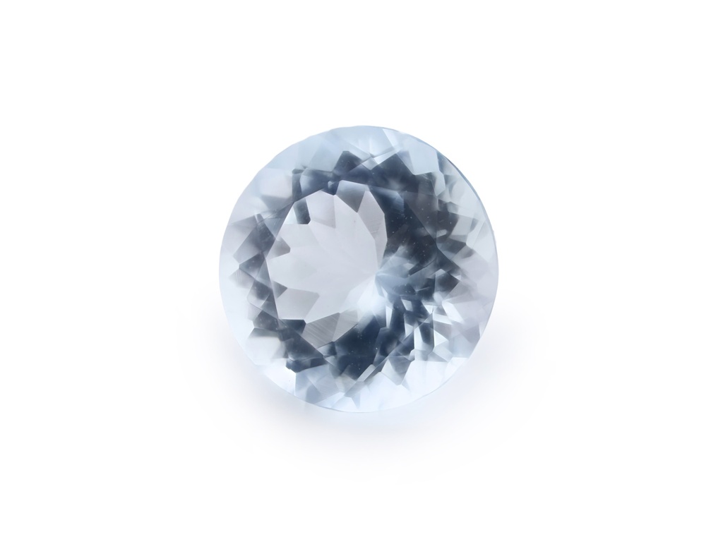 [BARB0750X1] Aquamarine 7.60mm Round Mid Blue