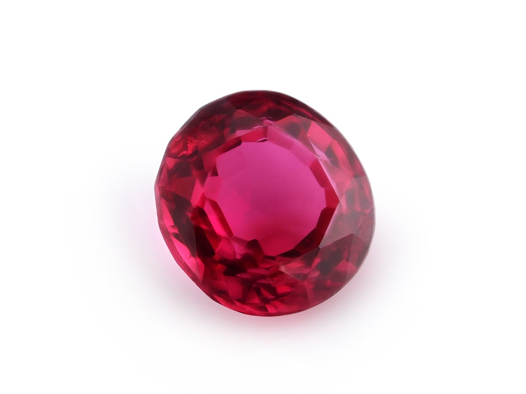 [LRRB0500X1] Spinel 5.4x5.1mm Round Red