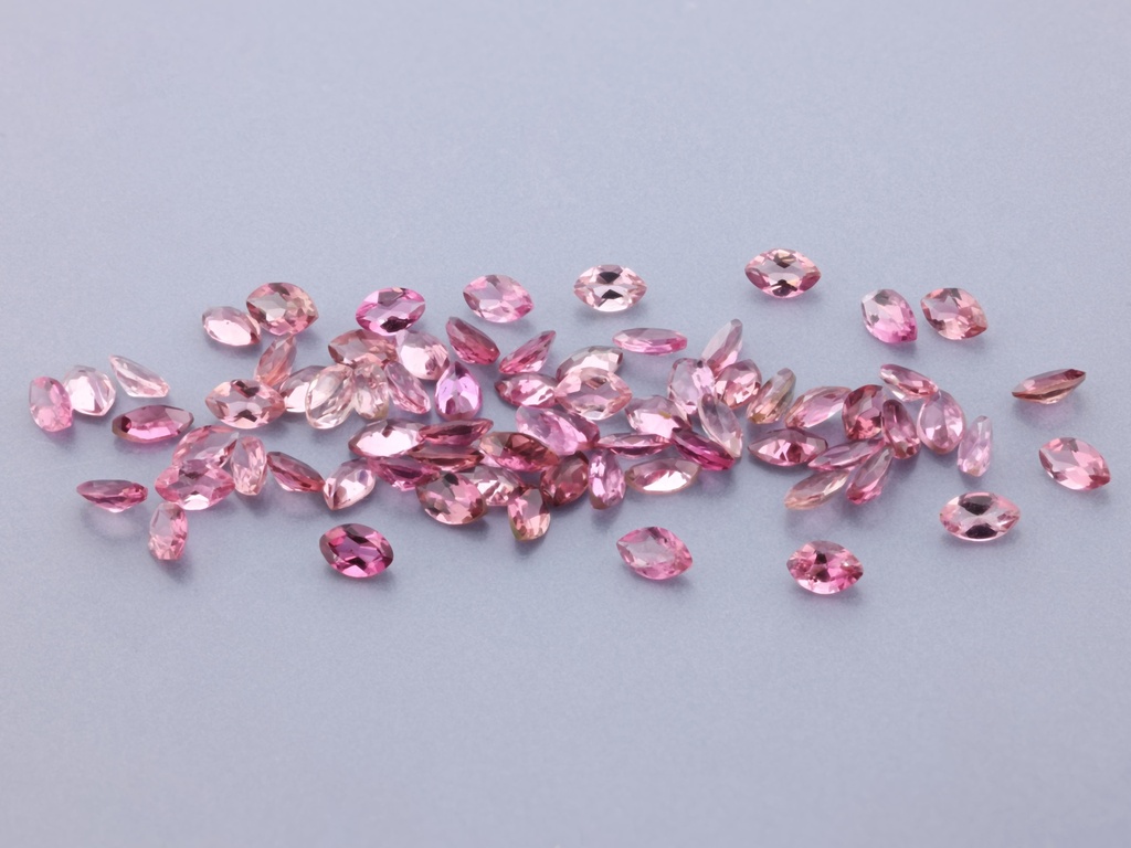 [UPMB0302] Pink Tourmaline 3x2mm Marquise