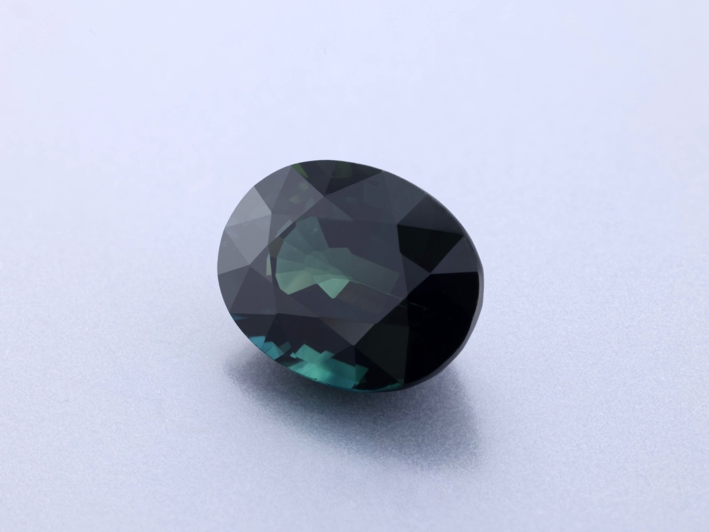 [SAVB0806X12] Australian Sapphire 8x6.1mm Oval Dark Blue
