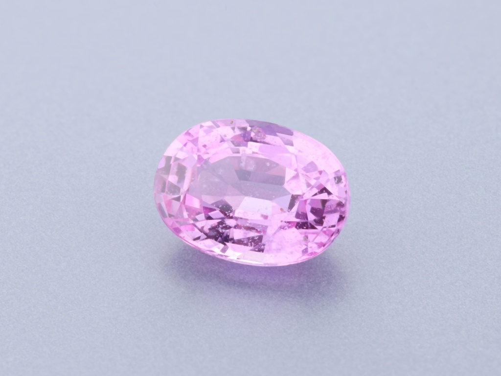 [SPVB0705X8] Pink Sapphire 6.9x4.9mm Oval Mid