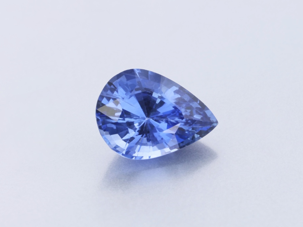 [SCPB0705X2] Ceylon Sapphire 6.8x4.9mm Pear Shape
