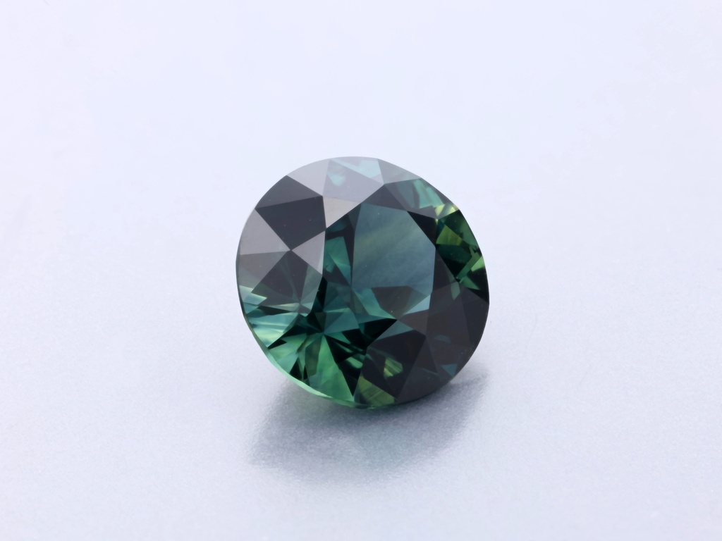 [SMRB0600X38] Parti Sapphire  6.00 x 6.00 x 3.90mm Round