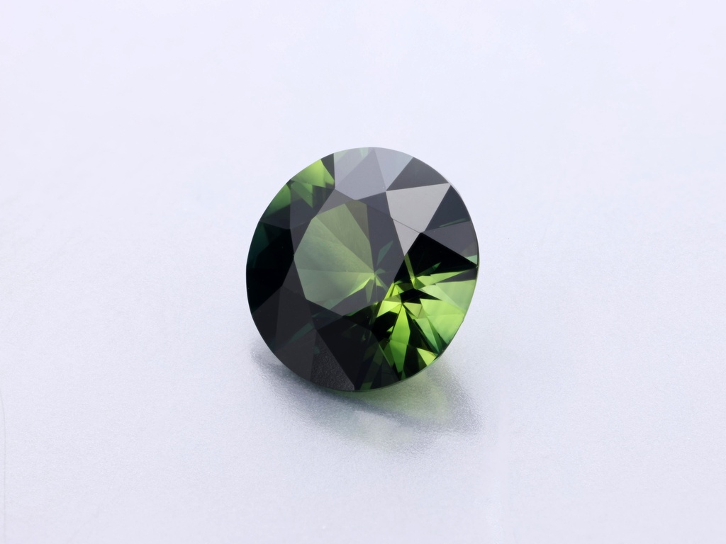 [SMRB0650X9] Parti Sapphire  6.50 x 6.50 x 4.05mm Round