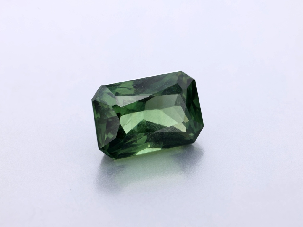 [SMOS0604X4] Parti Sapphire 6.46 x 4.46 x 3.75mm Emerald Cut