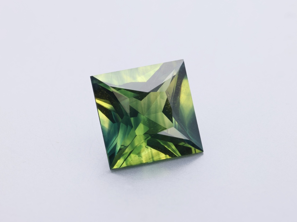 [SMQP0600X1] Parti Sapphire 5.97 x 5.94 x 3.47mm Princess Cut