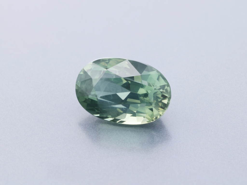[SMVB0705X21] Parti Sapphire 6.82 x 4.55 x 4.00mm Oval