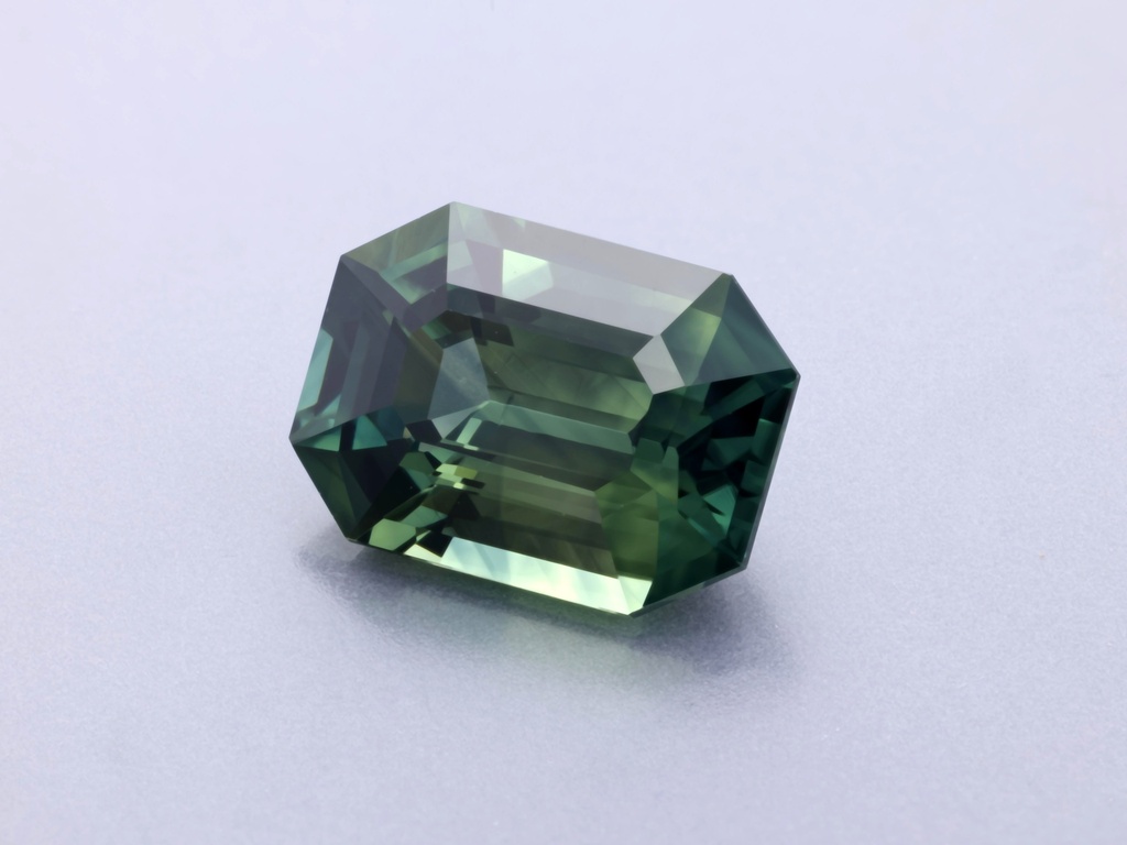 [SMOS0806X6] Parti Sapphire 7.92 x 5.72 x 3.82mm Emerald Cut