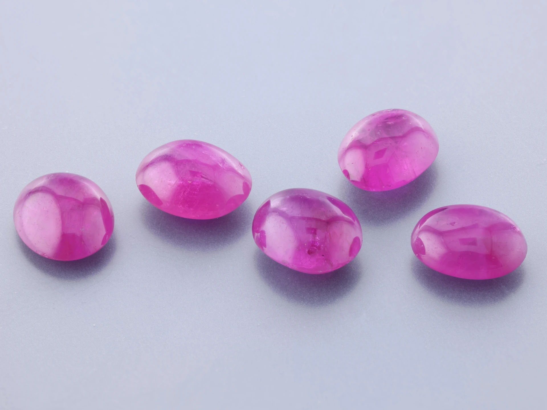 Burmese Ruby 6x5mm +/- Oval Cabochon