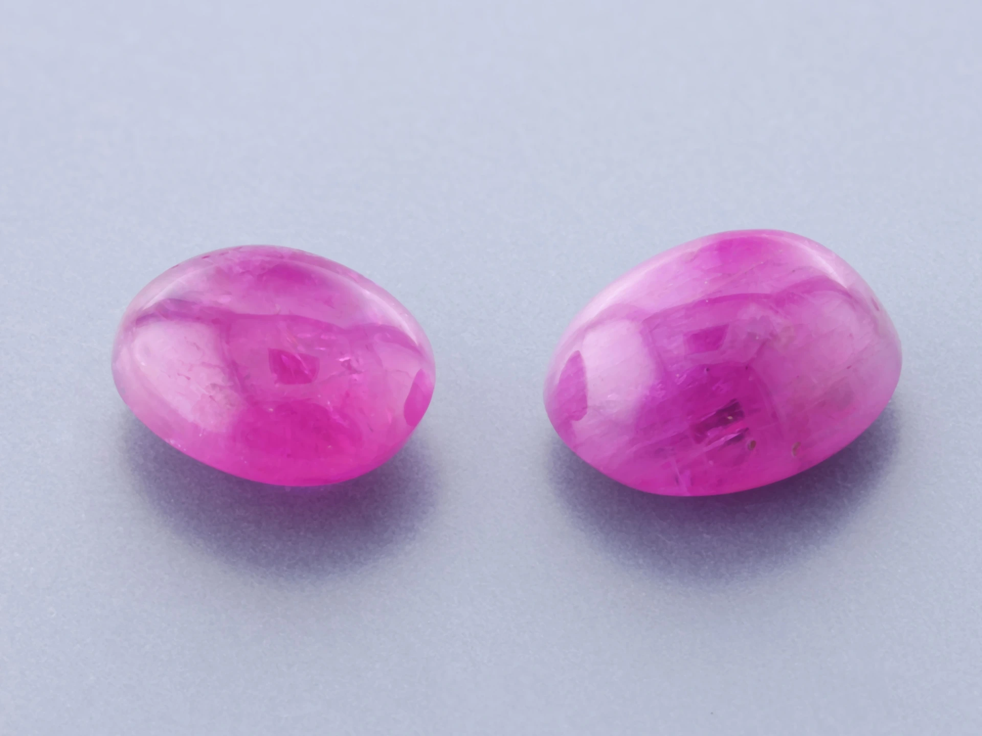 Burmese Ruby 7x6mm +/- Oval Cabochon Modest Parcel
