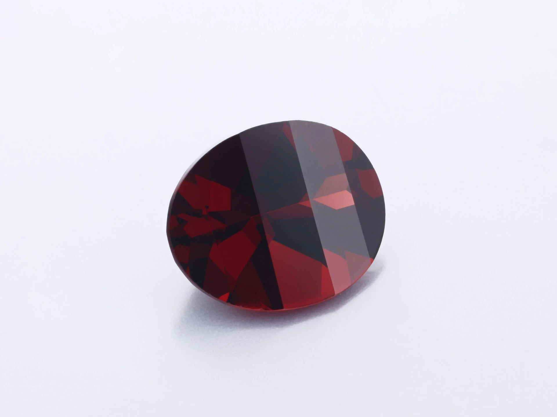 Almandine Garnet 10.94 x 8.93 x 5.60mm Oval Fancy
