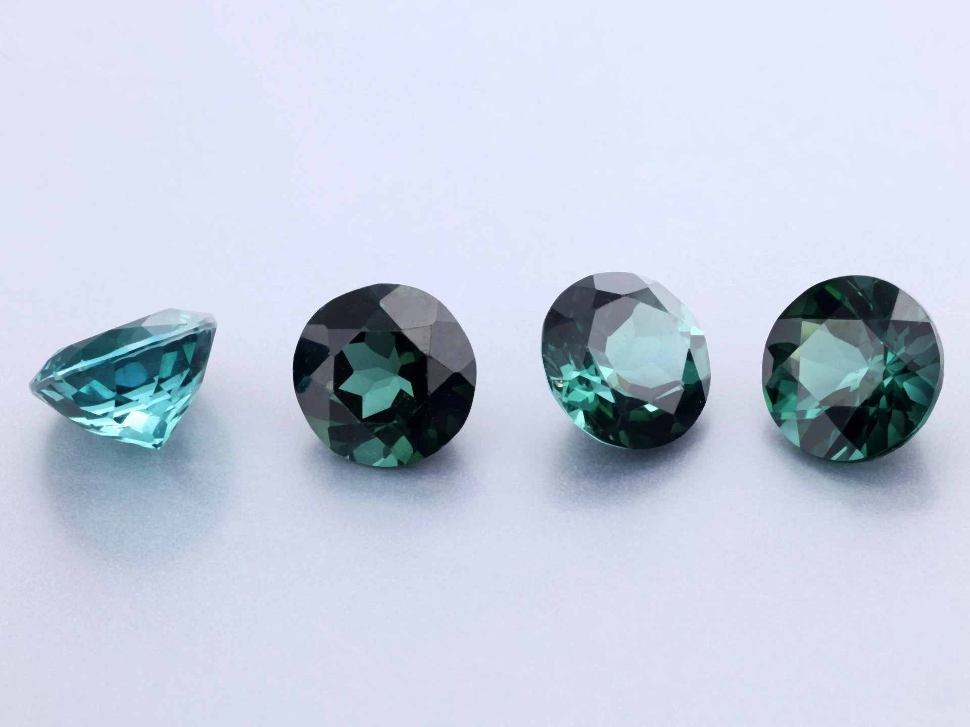 Blue Green Tourmaline 6.00mm Round