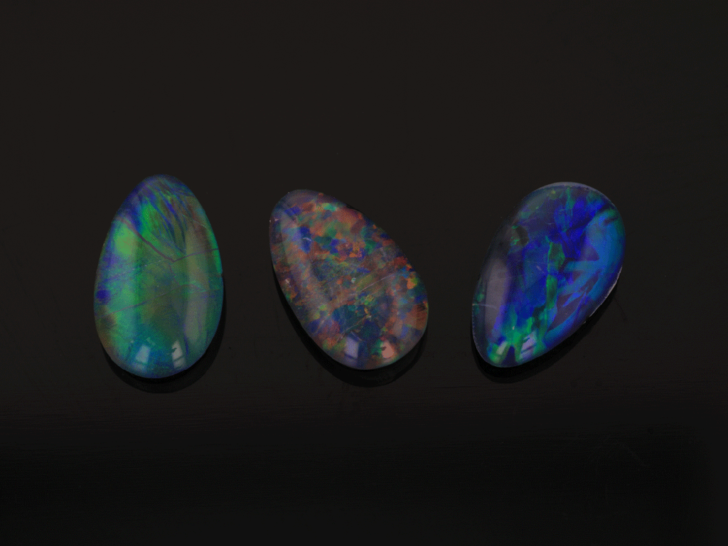 Opal Triplet - Pear Shape