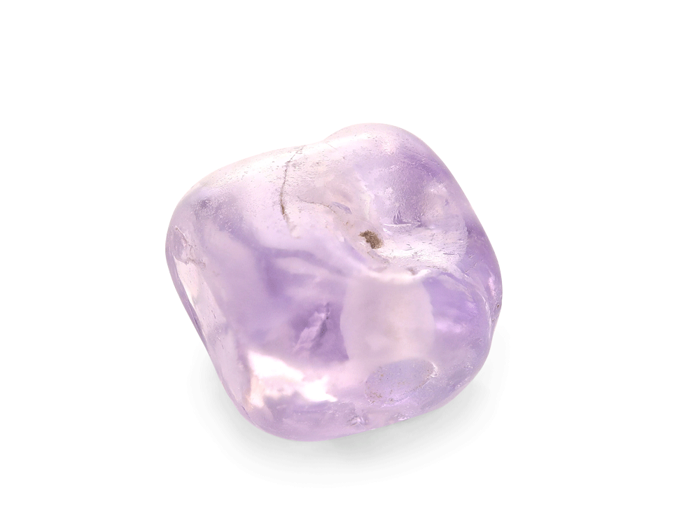 [BEADX3170] Sapphire Mukaru Pink/Purple 8-8.5mm Irregular Bead  4.98cts