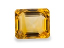 Citrine 11.7x10.1x7.6mm Emerald Cut Deep Cut