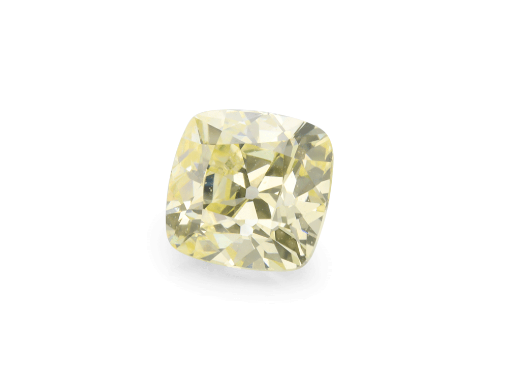 Diamond Yellow 4.5x4.4mm Cushion 