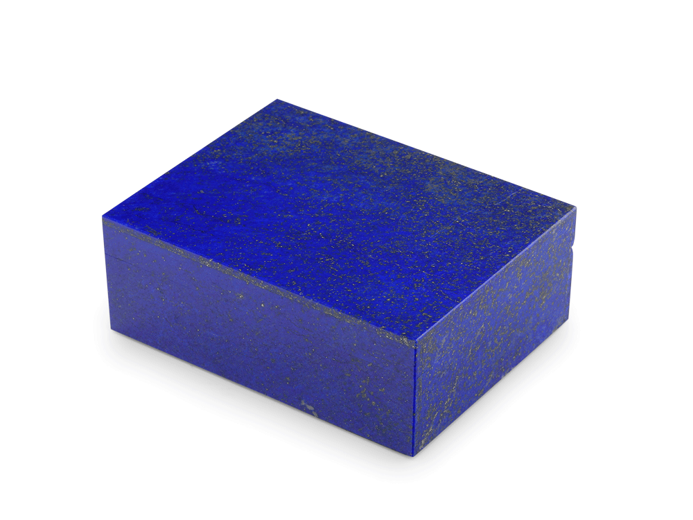 Ornamental Lapis 100x80mm Gem box
