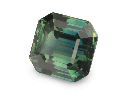Madagascan Sapphire 8.37x8.31mm Square Emerald Cut Teal