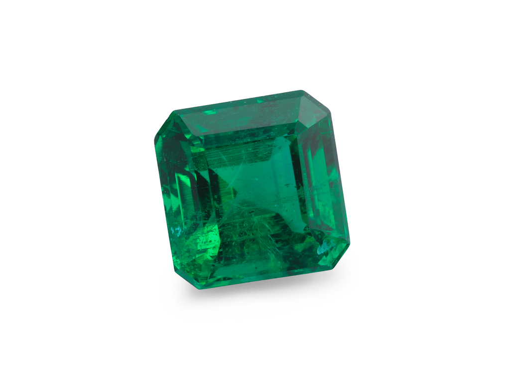 Zambian Emerald 5.2x5.2mm Square Emerald Cut