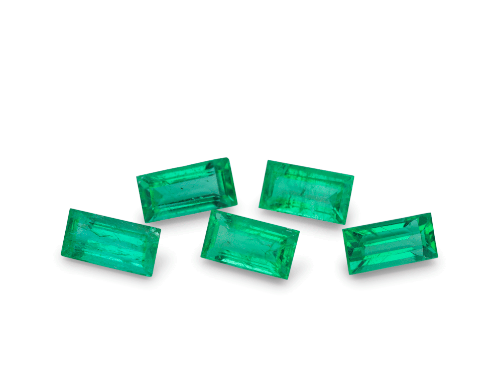 Emerald 4x2mm Baguette 1st Grade 