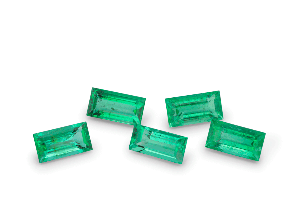 Emerald 4x2mm Baguette 2nd Grade 