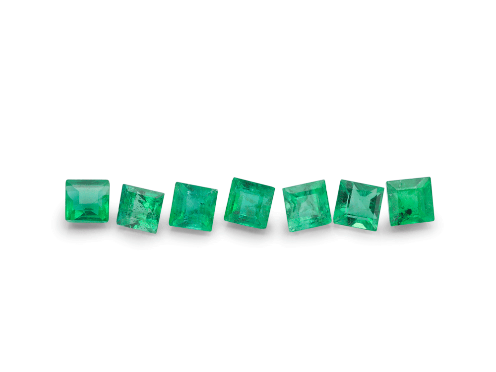 Emerald 1.75mm Square Carre 1st Grade 