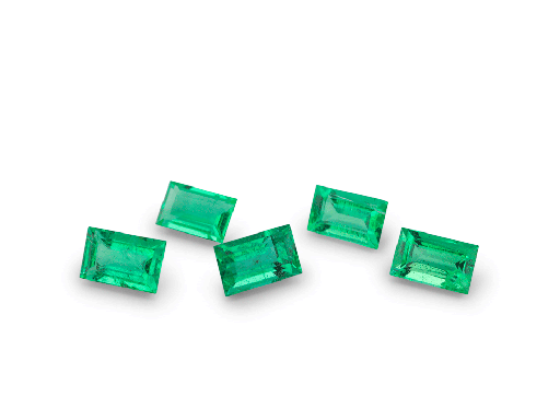 [EB0302A] EB0302A - Emerald Zambian 3x2mm  Baguette 