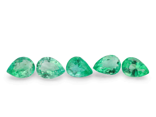 [EP0403B] EP0403B - Emerald Zambian 4x3mm Pear 