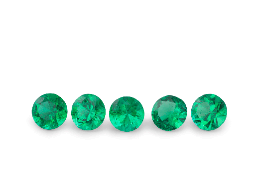 [ER0275B] ER0275B - Emerald Zambian 2.75mm Round 