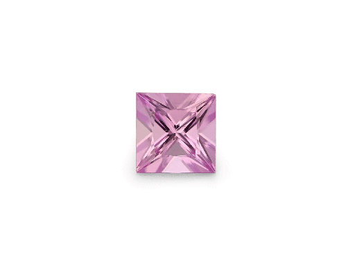 [KQP0375B] Pink Sapphire 3.75mm Princess Cut