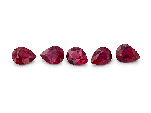 [RP0403B] RP0403B - Ruby Red 4x3mm Pear 