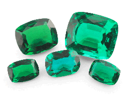 Hydrothermal Emerald - Cushion Cut 