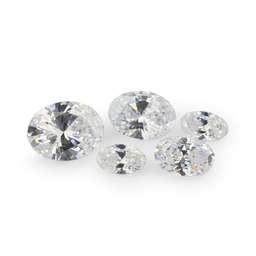 Signity Cubic Zirconia (White) - Oval